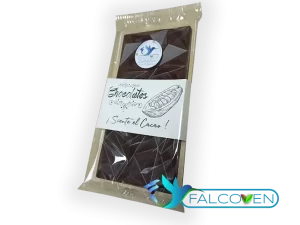 Barra de chocolate oscuro de la línea Gamma de Falcoven
